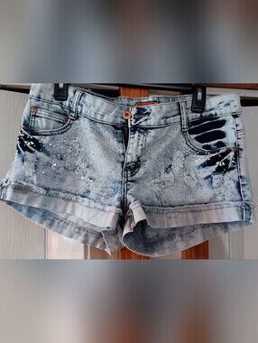 Distressed Denim Mini Shorts (EUC)